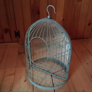 Mirrored Birdcage Jewelry Storage